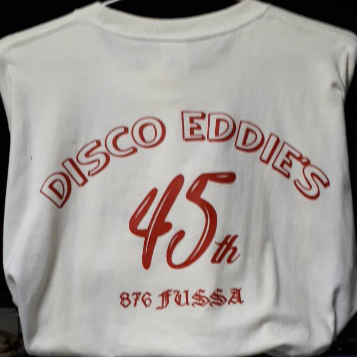 Eddie's45周年記念Tシャツ（白）